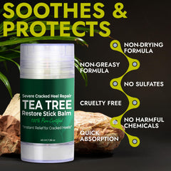 Terramed Just Think Comfort cracked-heel treatment showcasing daily-use softening benefits.