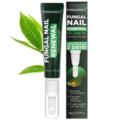 Terramed Toenail Fungus Pen no-touch applicator in use for precise, mess-free application.