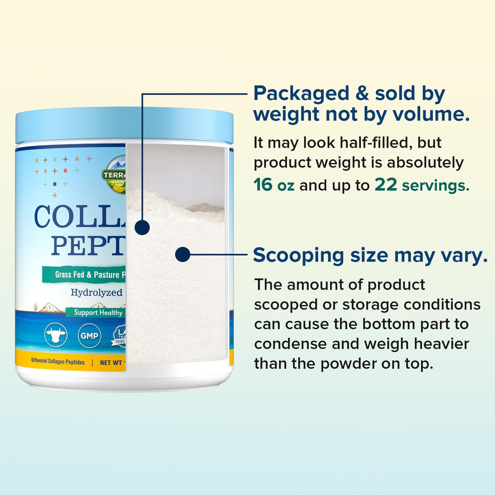 Collagen powder used in coffee or tea