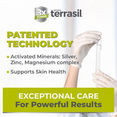 Terrasil Antifungal Soap Bar natural ingredients close-up with moisturizing benefit