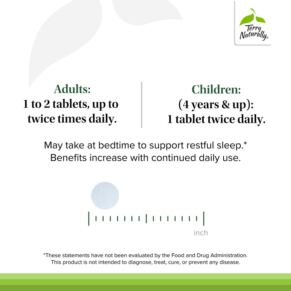 AnxioCalm tablet close-up demonstrates non-drowsy daytime use
