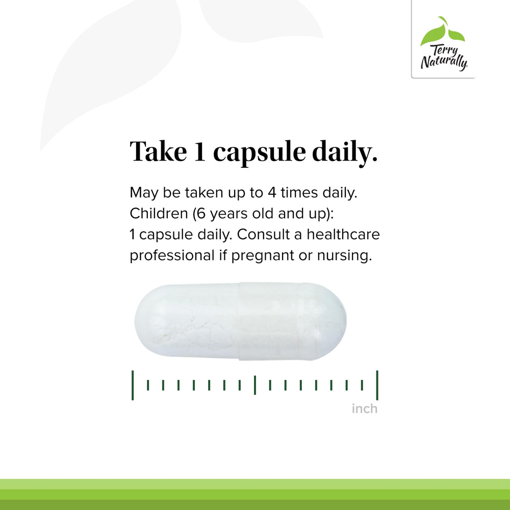 Vegan capsule supplement bottle on white background