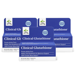 Terry Naturally Clinical Glutathione 60 slow-melt tablets – main image