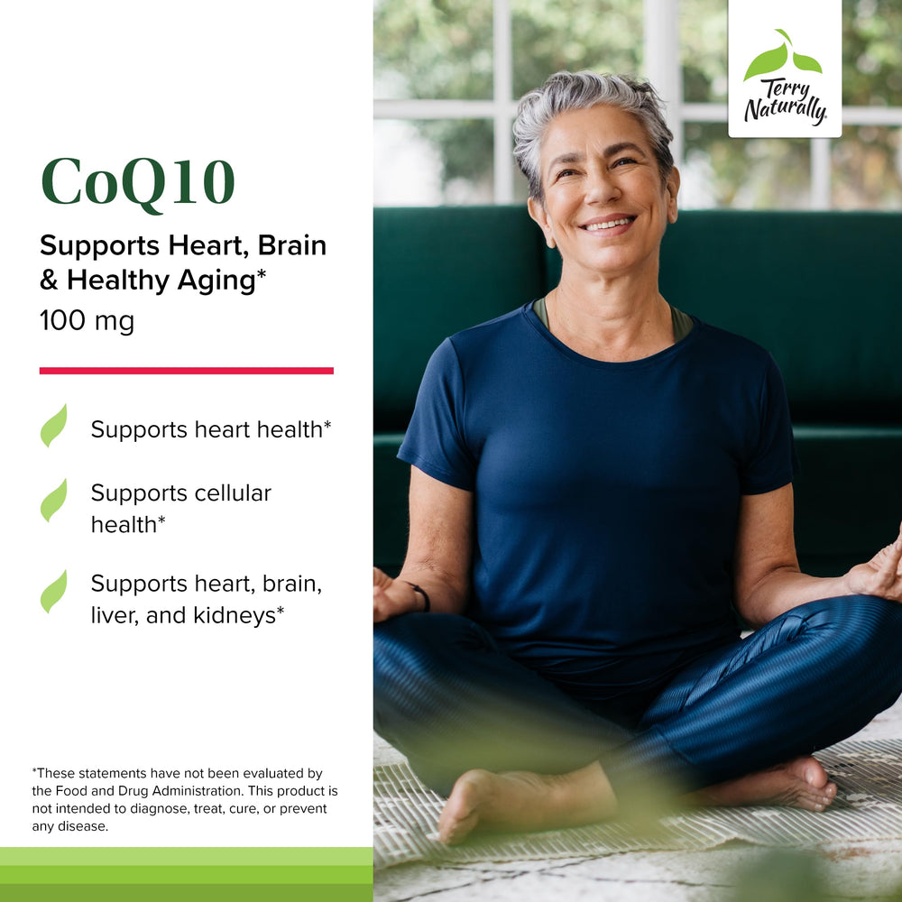 CoQ10 Chewables bottle label showing 30 chewables