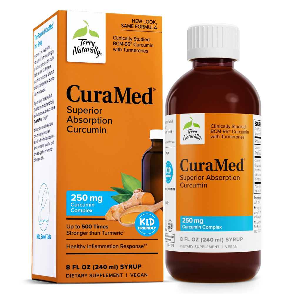 Terry Naturally CuraMed Syrup 8 oz bottle