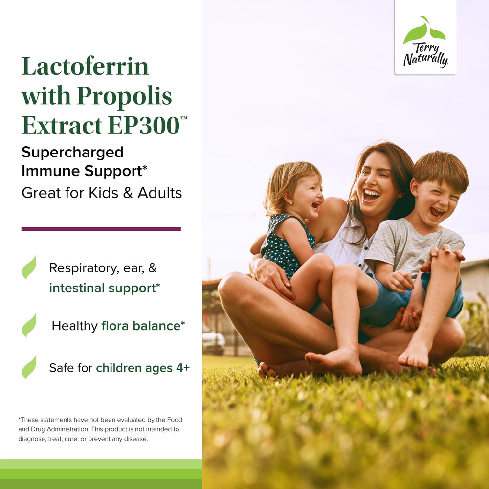 Lactoferrin and propolis ingredients highlight