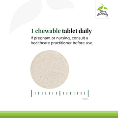 One chewable tablet from the EP300 supplement