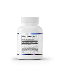 Hypoallergenic label and bottle detail