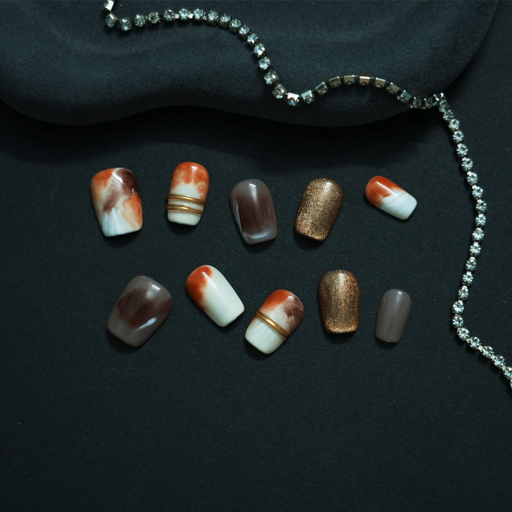 Tesytto hand-painted 3D design nails deliver salon-style elegance in minutes