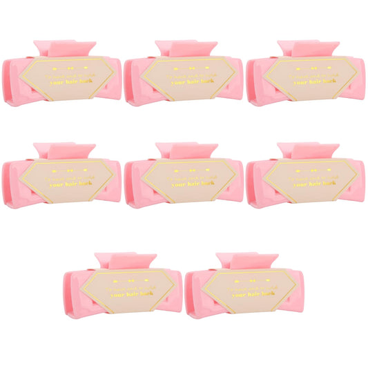 Tethzeng bridesmaid hair claw in smooth pink packaging, ideal for elegant wedding party favors