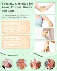 Castor oil pack wrap for knee, arm and leg
