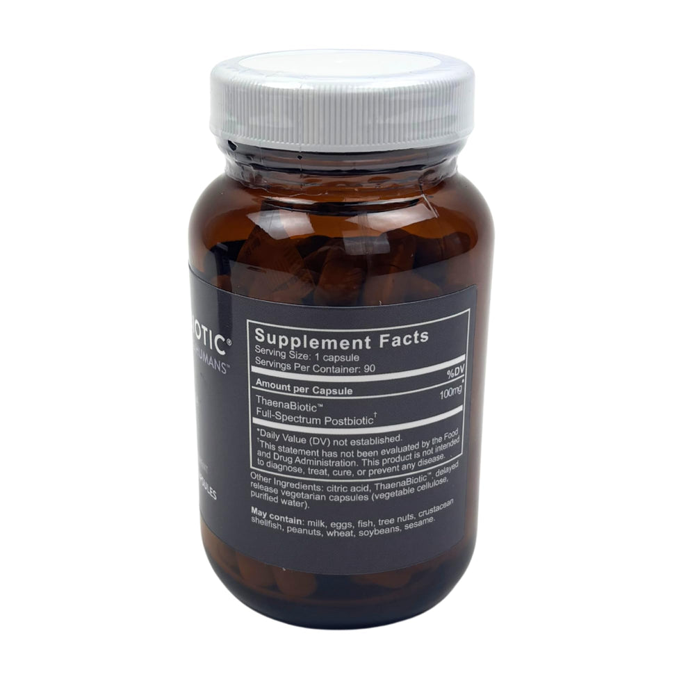 Ingredients and nutrient profile of Thaena ThaenaBiotic Postbiotic