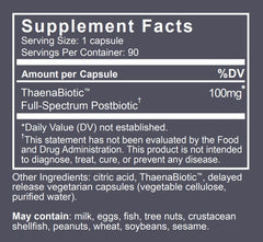Thaena ThaenaBiotic packaging and bottle image