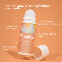 Roll-on applicator on the 3 oz bottle for easy use