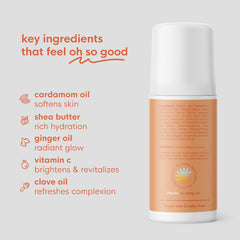 Label highlighting vitamin C and caffeine ingredients