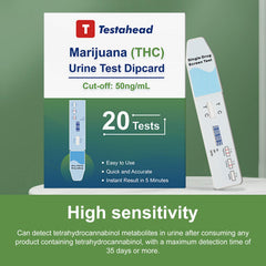 High-sensitivity THC detection assay