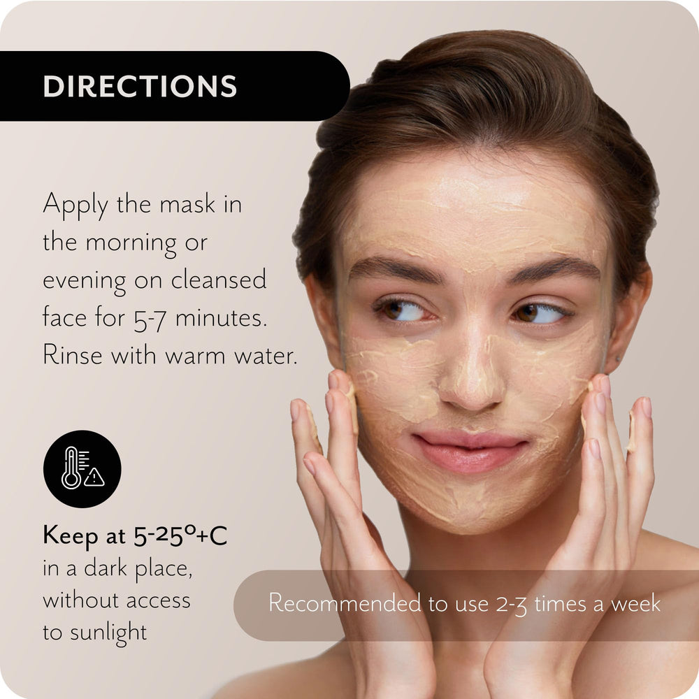 The Act Coffee Mask creamy texture with espresso scent enhances self-care.