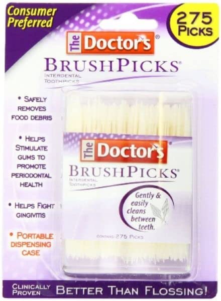 The Doctor's BrushPicks two-pack packaging photo