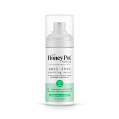 The Honey Pot anti-itch spray application for quick relief on affected skin