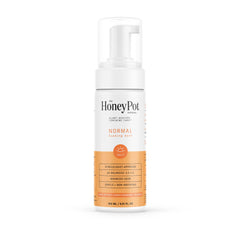 The Honey Pot Company feminine wash bottle for daily gentle cleansing on sensitive skin.