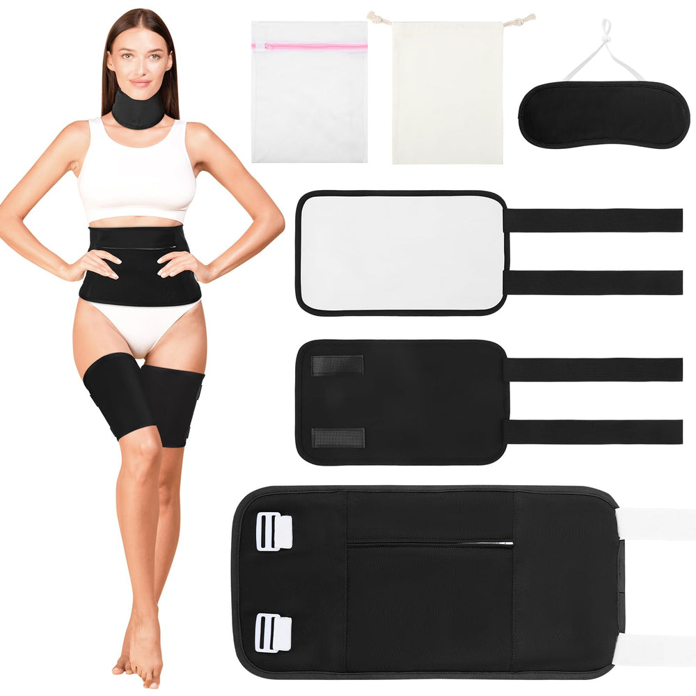 Castor oil wrap pack belly section from THE KING HIS QUEEN 6-piece set