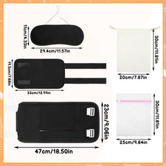 Castor oil wrap pack neck section from THE KING HIS QUEEN 6-piece set