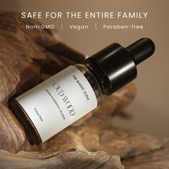 Oud Wood diffuser oil label close-up