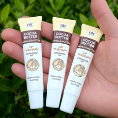 The Make-Up Artist Project Vanilla Cocoa Butter Lip Therapy with ceramide NP for deep hydration.