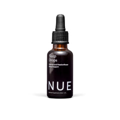 The Nue Co Sleep Drops bottle on a white background