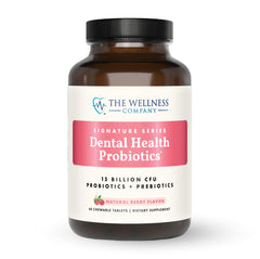 The Wellness Company Dental Health Probiotic bottle front