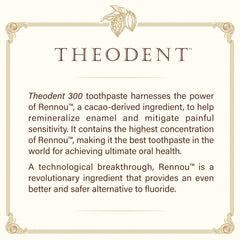 Depiction of relief from enamel sensitivity with Theodent 300