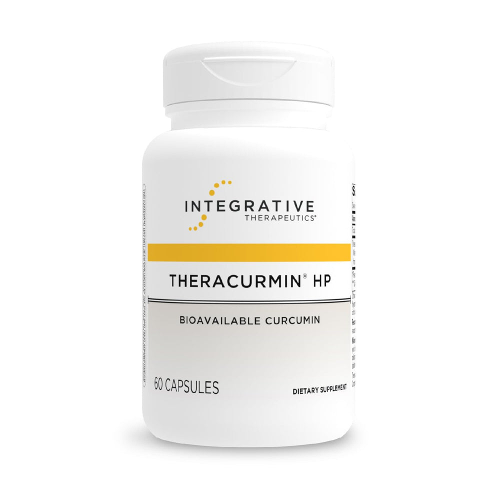 Theracurmin HP Turmeric bottle label
