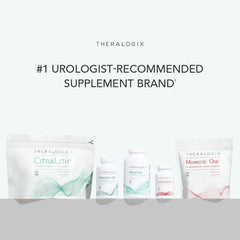 Theralogix Prostate 2.4 ingredient-list closeup highlighting lycopene and D3 content.