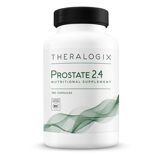 Hero image of Theralogix Prostate 2.4 bottle with packaging