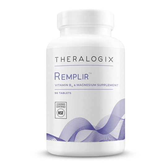 Theralogix Remplir bottle front view with 90-day supply label
