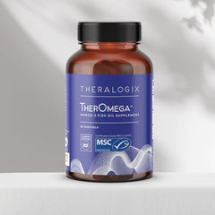 Close-up of DHA and EPA per softgel (300 mg DHA, 400 mg EPA)