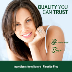 Close-up of TheraNeem Neem Toothpaste tube
