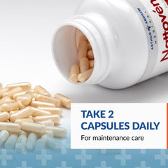 Therapeutic-grade nattokinase enzyme and probiotic science concept