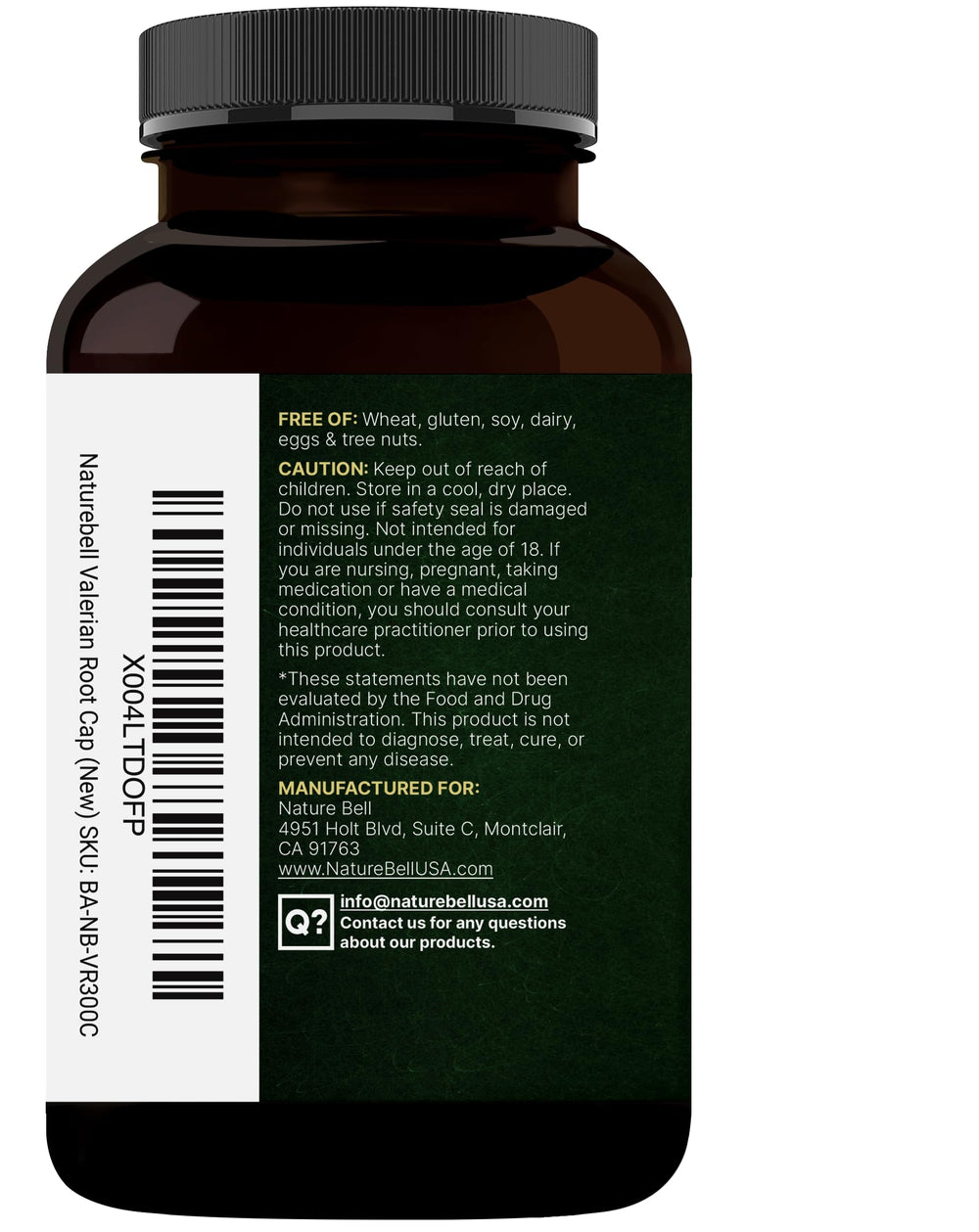 Third-party lab-tested seal for safety and potency