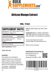 Third-party lab testing for African Mango powder quality