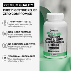 Product manufactured in FDA-registered, GMP-certified facility with third-party testing
