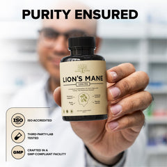 Third-party testing seal on product packaging