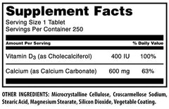 Third-party tested seal on supplement packaging