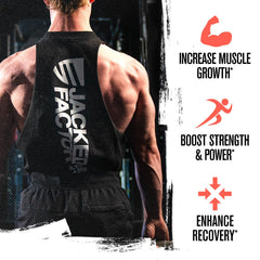 Third-party tested stamp on supplement bottle