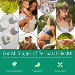 Third-party testing badge on probiotic product packaging.