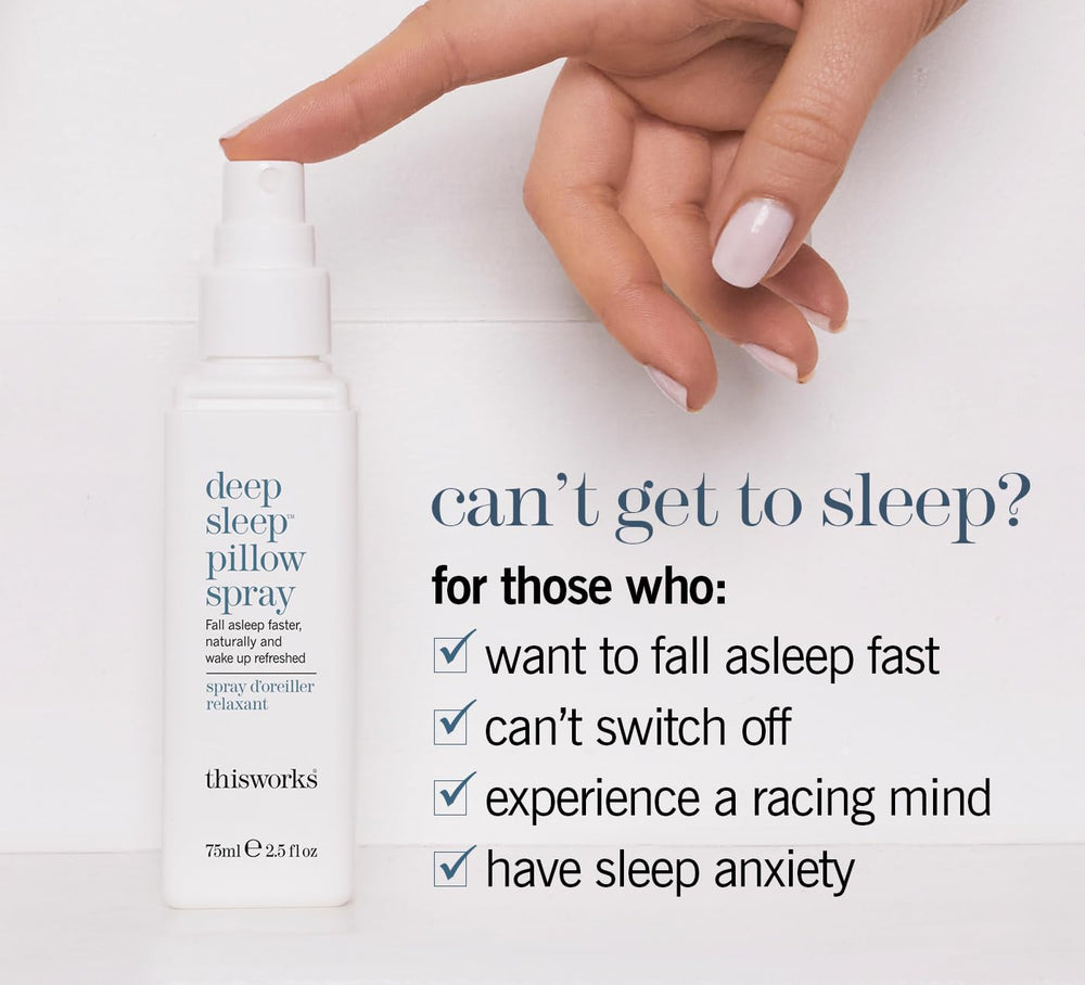 Close-up of spray nozzle on thisworks Deep Sleep Pillow Spray