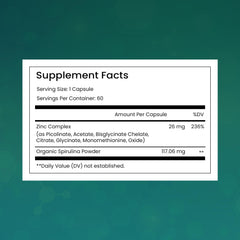 Back of bottle showing ingredients and gluten-free status