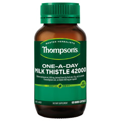 Thompsons Milk Thistle traditional Western herb packaging