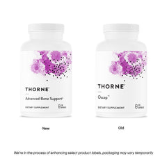 Nutrition facts and ingredients for Thorne Advanced Bone Support
