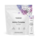 Thorne Amino Complex Berry product label with NSF Certified for Sport stamp